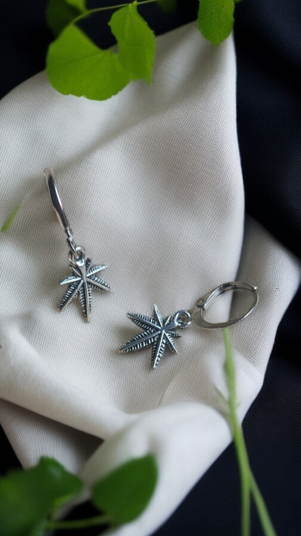 Zebarkart Silver Jellyfish Earring