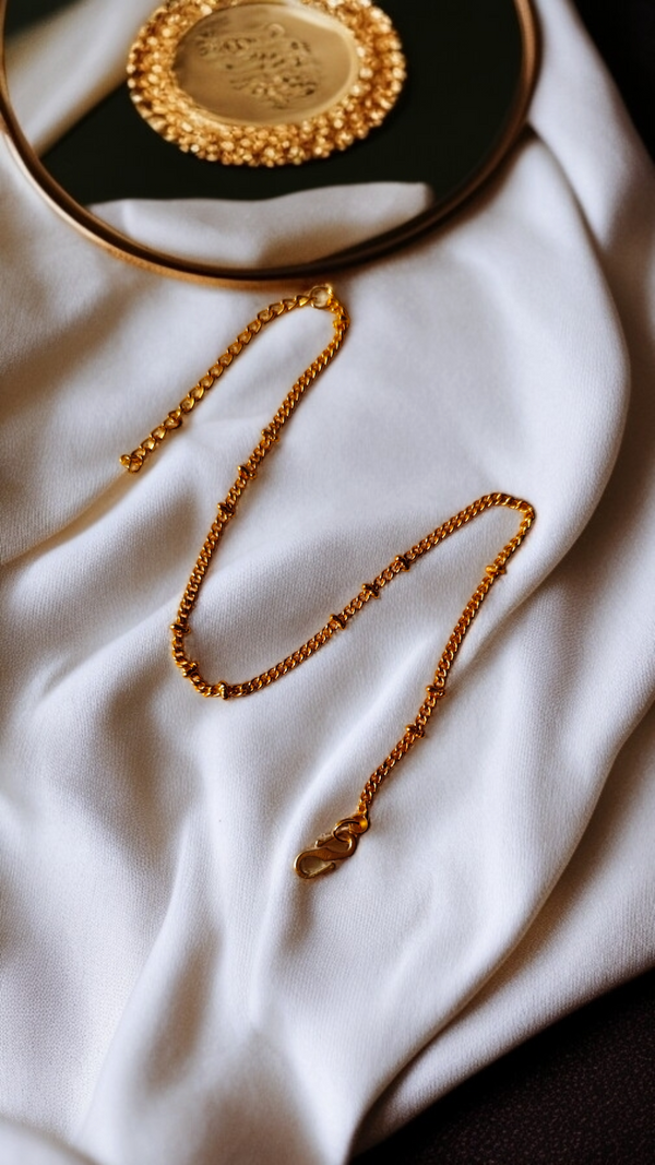 Zebarkart Anti Tarnish Rope Chain Anklet